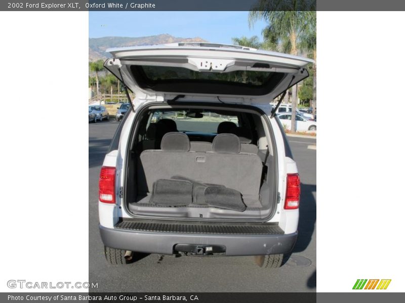 Oxford White / Graphite 2002 Ford Explorer XLT