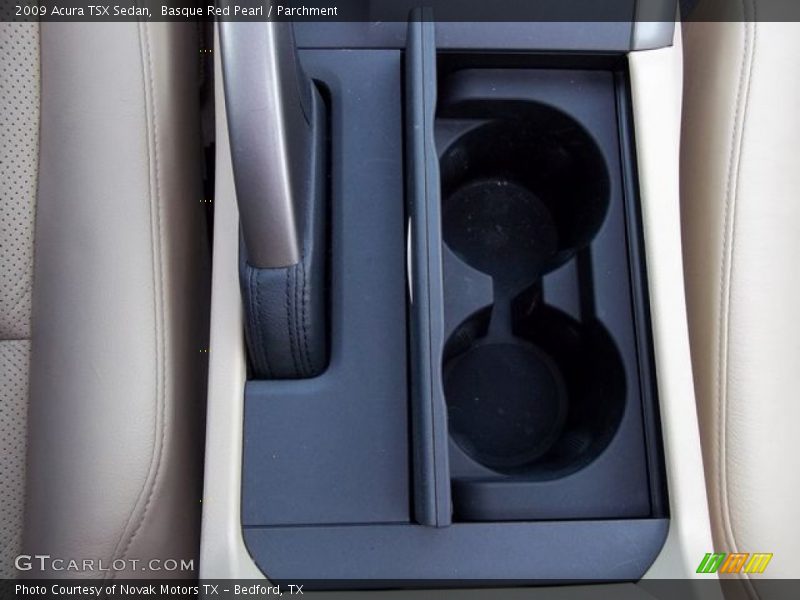 Basque Red Pearl / Parchment 2009 Acura TSX Sedan
