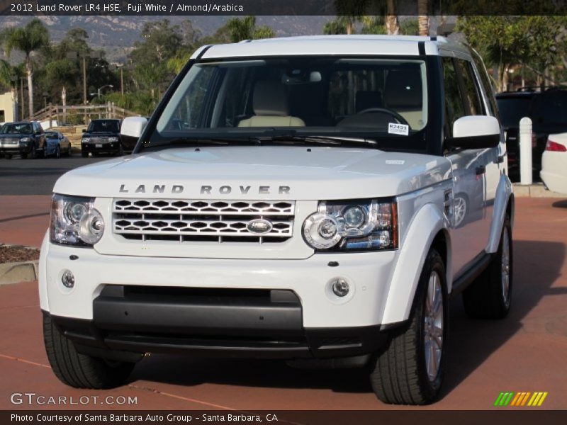 Fuji White / Almond/Arabica 2012 Land Rover LR4 HSE