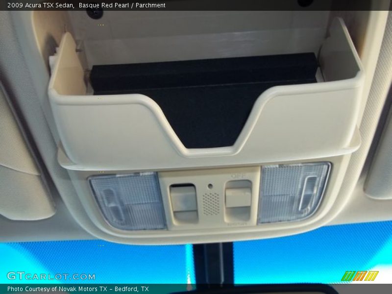 Basque Red Pearl / Parchment 2009 Acura TSX Sedan