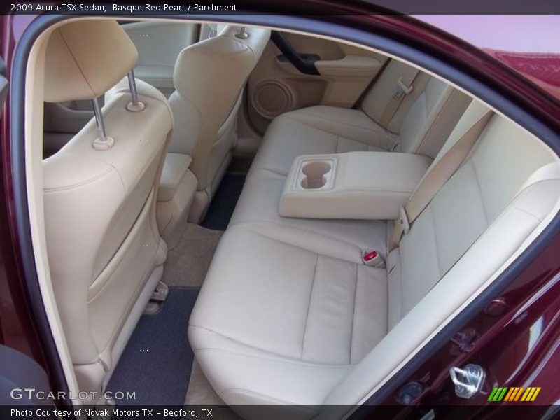 Basque Red Pearl / Parchment 2009 Acura TSX Sedan