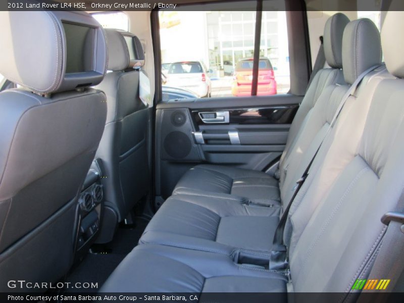 Orkney Grey Metallic / Ebony 2012 Land Rover LR4 HSE