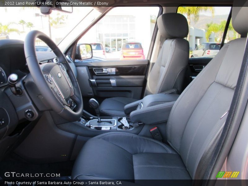 Orkney Grey Metallic / Ebony 2012 Land Rover LR4 HSE