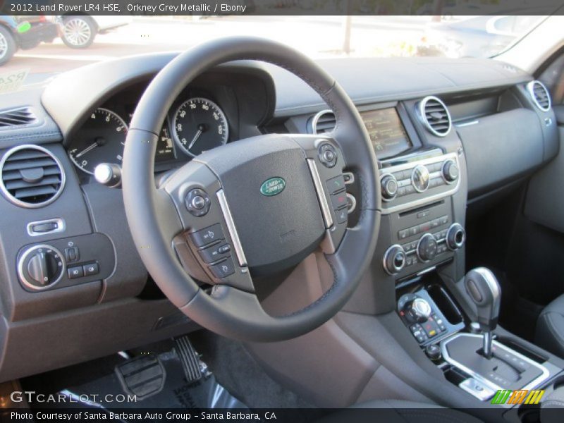Orkney Grey Metallic / Ebony 2012 Land Rover LR4 HSE