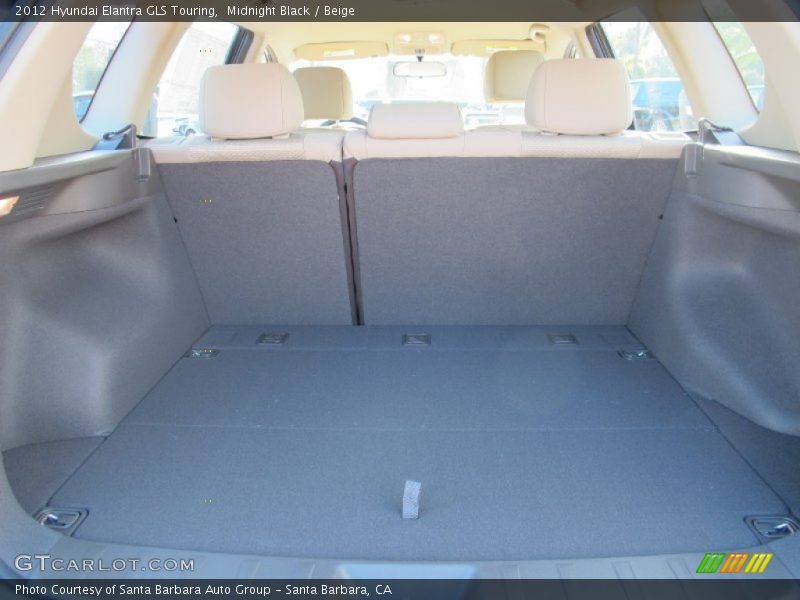 Midnight Black / Beige 2012 Hyundai Elantra GLS Touring