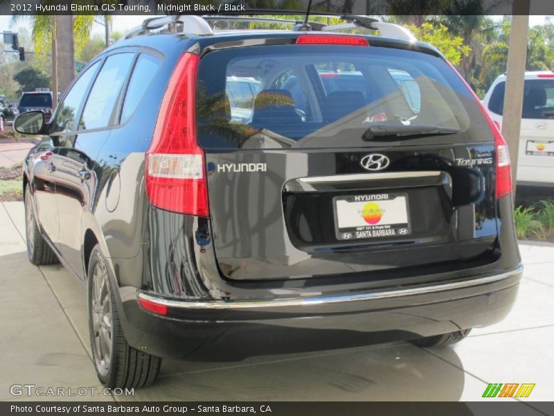 Midnight Black / Black 2012 Hyundai Elantra GLS Touring