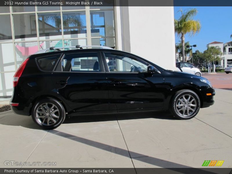Midnight Black / Black 2012 Hyundai Elantra GLS Touring