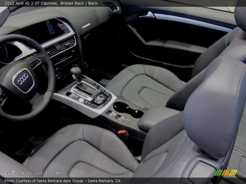 2012 A5 2.0T Cabriolet Black Interior