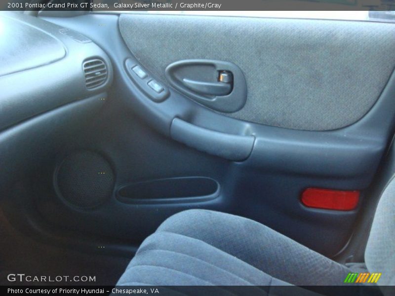 Galaxy Silver Metallic / Graphite/Gray 2001 Pontiac Grand Prix GT Sedan
