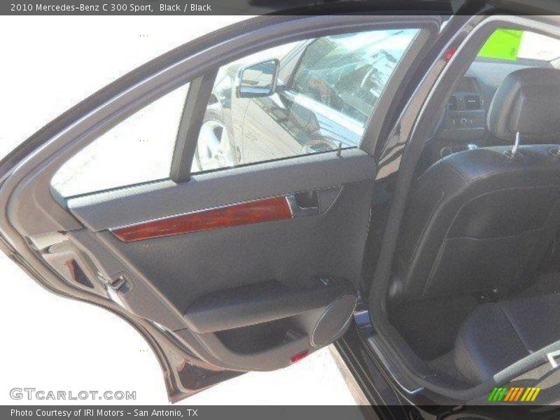Black / Black 2010 Mercedes-Benz C 300 Sport