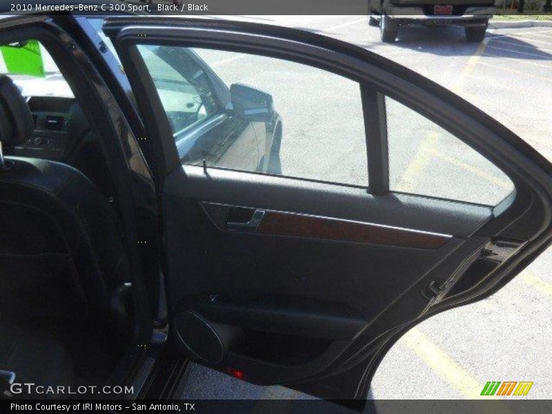 Black / Black 2010 Mercedes-Benz C 300 Sport