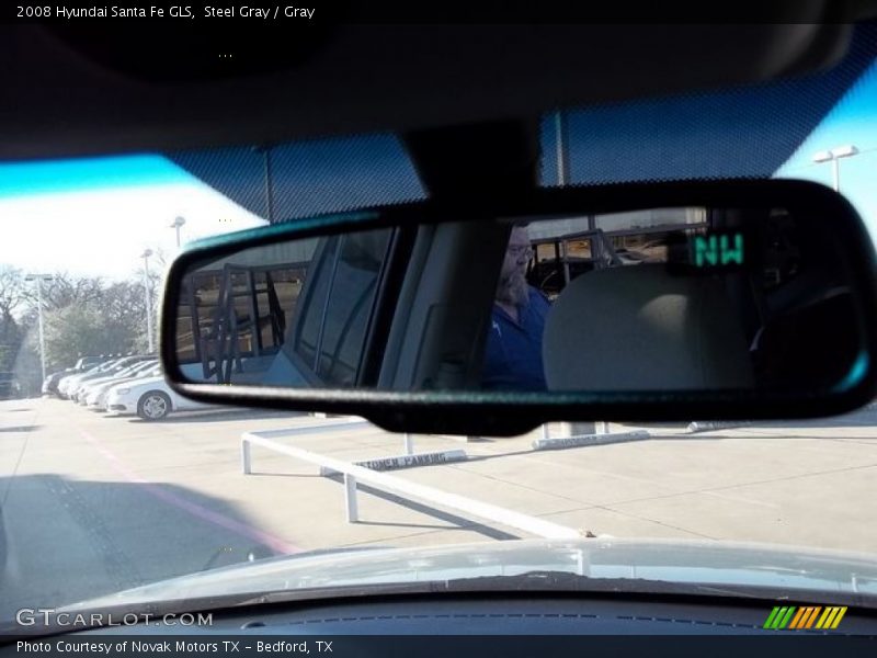 Steel Gray / Gray 2008 Hyundai Santa Fe GLS