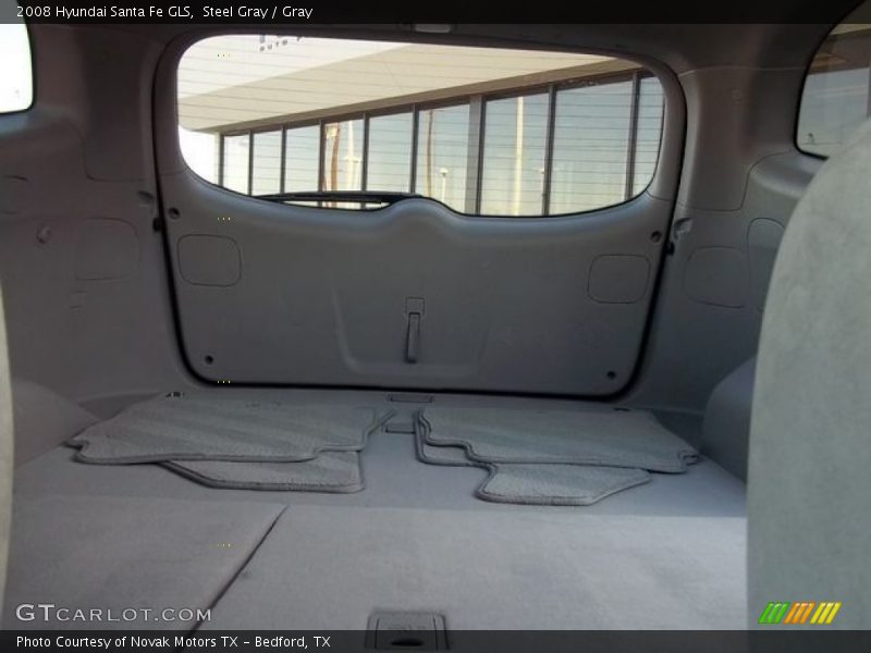 Steel Gray / Gray 2008 Hyundai Santa Fe GLS