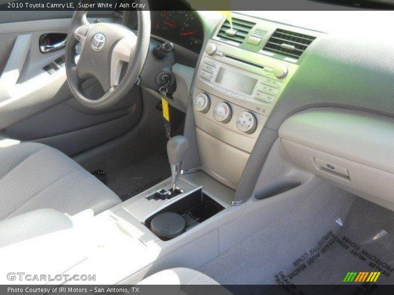 Super White / Ash Gray 2010 Toyota Camry LE