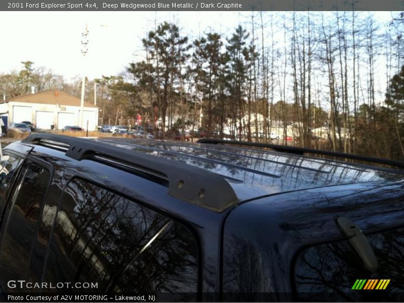 Deep Wedgewood Blue Metallic / Dark Graphite 2001 Ford Explorer Sport 4x4