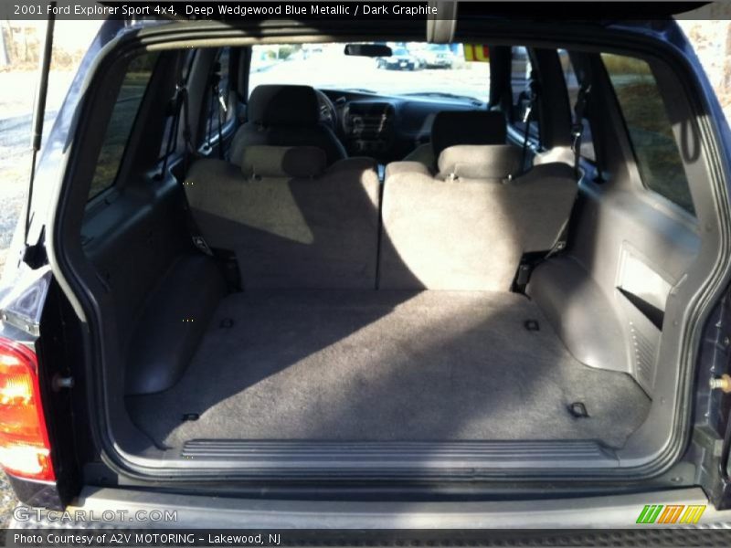 Deep Wedgewood Blue Metallic / Dark Graphite 2001 Ford Explorer Sport 4x4