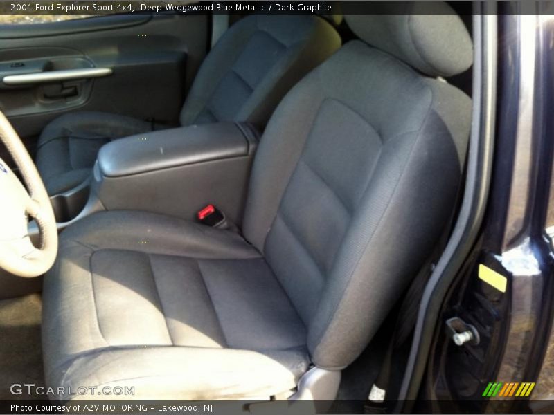 Deep Wedgewood Blue Metallic / Dark Graphite 2001 Ford Explorer Sport 4x4