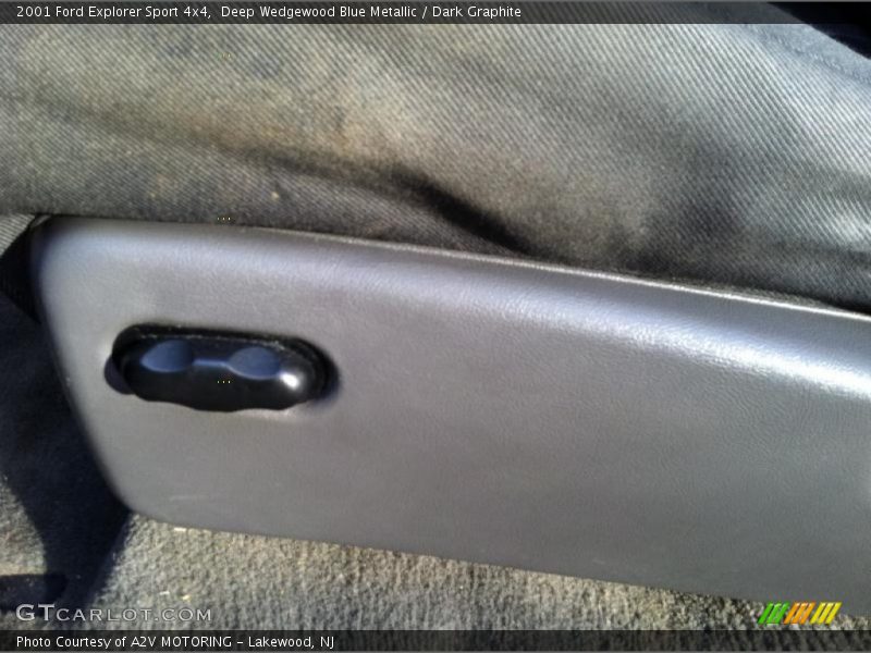Deep Wedgewood Blue Metallic / Dark Graphite 2001 Ford Explorer Sport 4x4