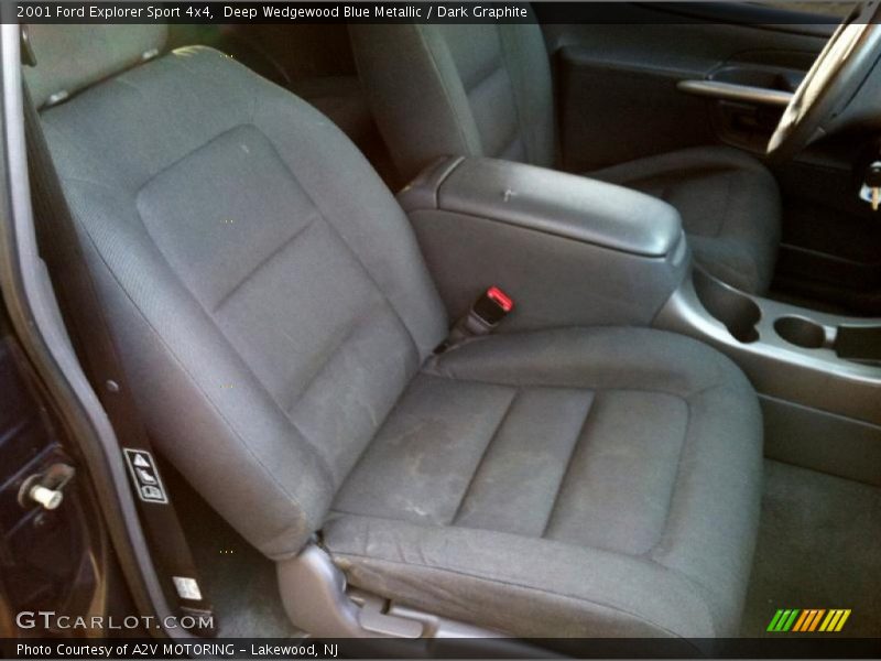 Deep Wedgewood Blue Metallic / Dark Graphite 2001 Ford Explorer Sport 4x4