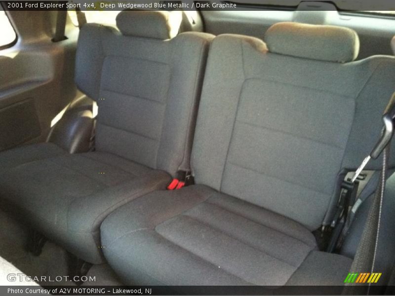 Deep Wedgewood Blue Metallic / Dark Graphite 2001 Ford Explorer Sport 4x4