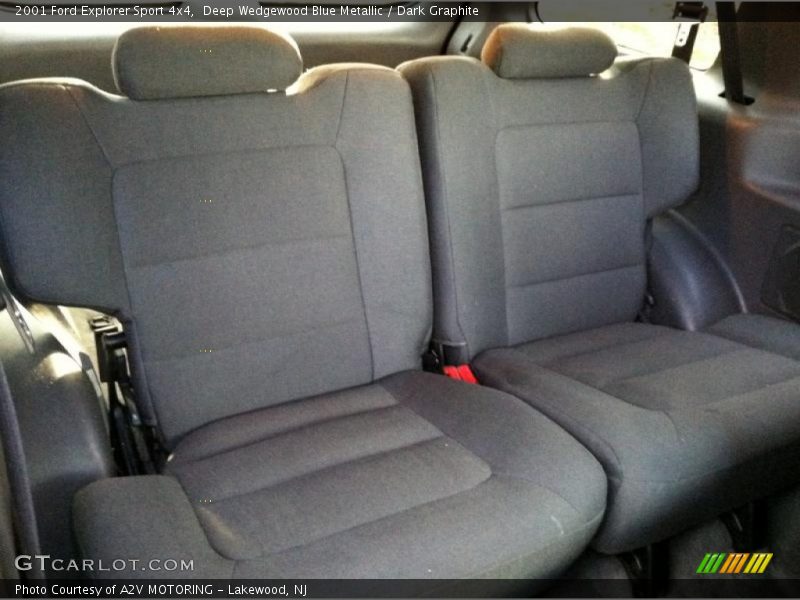 Deep Wedgewood Blue Metallic / Dark Graphite 2001 Ford Explorer Sport 4x4