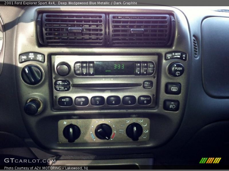 Deep Wedgewood Blue Metallic / Dark Graphite 2001 Ford Explorer Sport 4x4