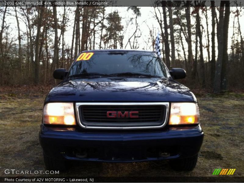 Indigo Blue Metallic / Graphite 2000 GMC Jimmy SLE 4x4