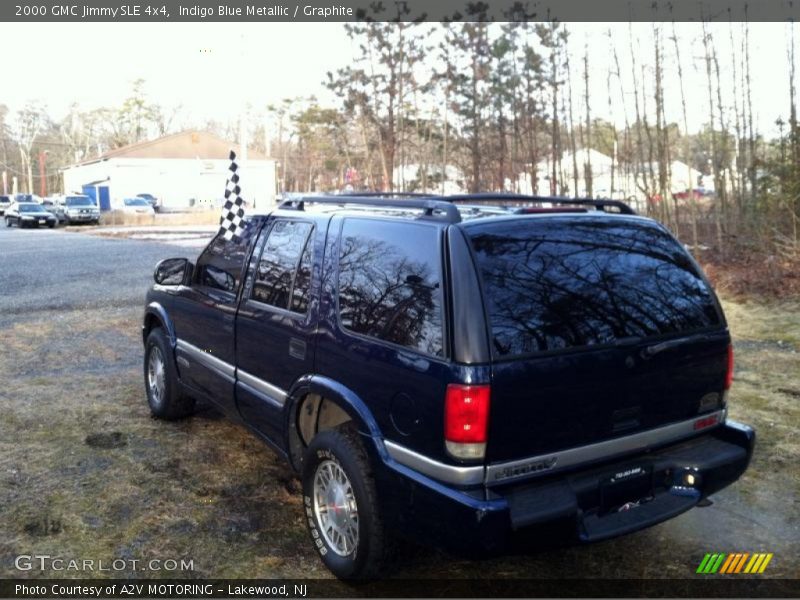 Indigo Blue Metallic / Graphite 2000 GMC Jimmy SLE 4x4