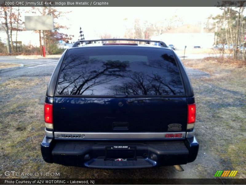 Indigo Blue Metallic / Graphite 2000 GMC Jimmy SLE 4x4