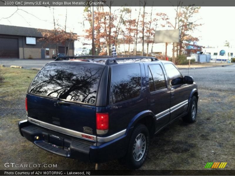 Indigo Blue Metallic / Graphite 2000 GMC Jimmy SLE 4x4