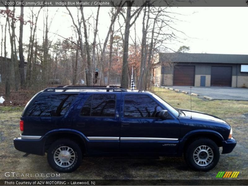 Indigo Blue Metallic / Graphite 2000 GMC Jimmy SLE 4x4