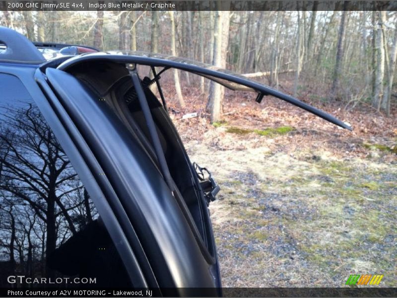 Indigo Blue Metallic / Graphite 2000 GMC Jimmy SLE 4x4