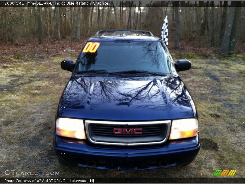 Indigo Blue Metallic / Graphite 2000 GMC Jimmy SLE 4x4
