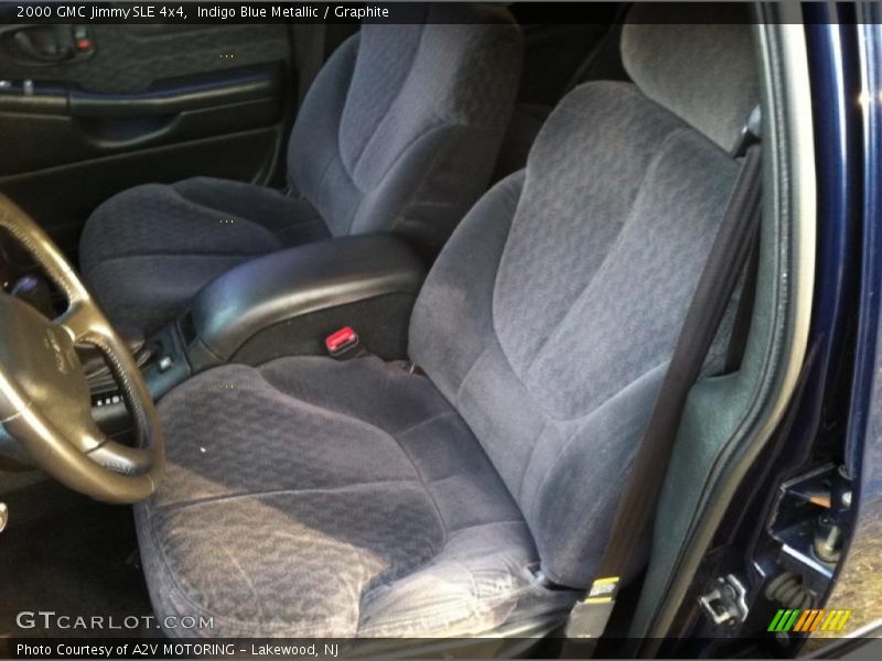 Indigo Blue Metallic / Graphite 2000 GMC Jimmy SLE 4x4