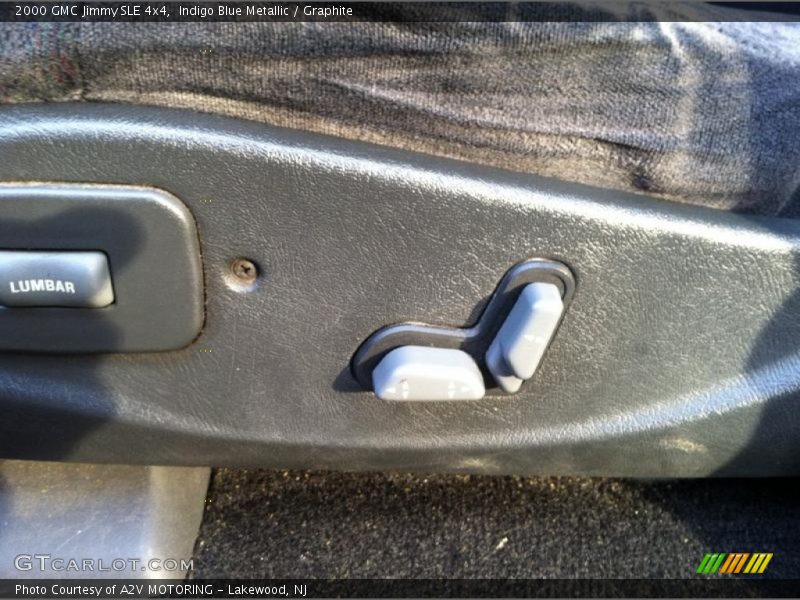 Indigo Blue Metallic / Graphite 2000 GMC Jimmy SLE 4x4