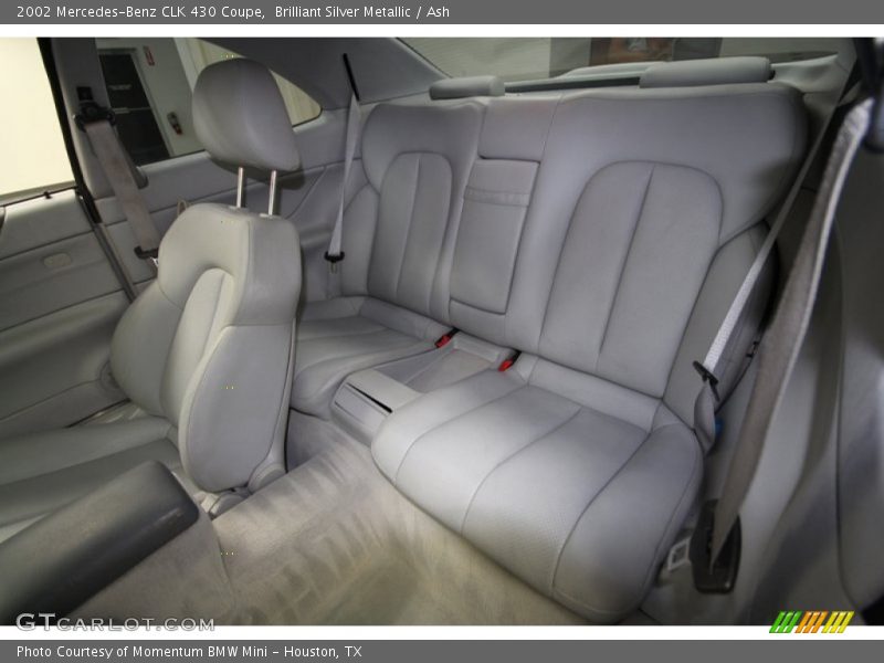 Rear Seat of 2002 CLK 430 Coupe