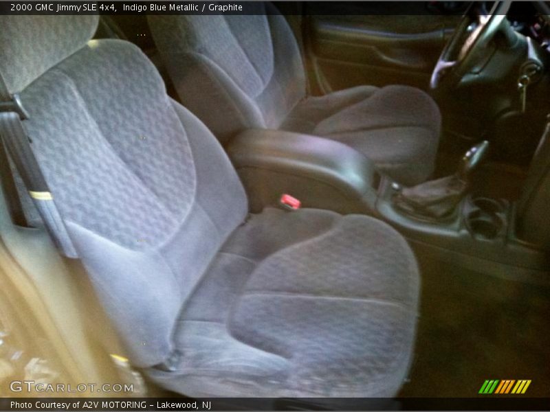 Indigo Blue Metallic / Graphite 2000 GMC Jimmy SLE 4x4