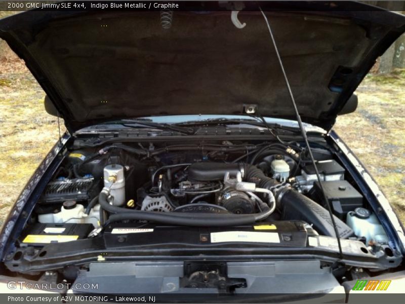 Indigo Blue Metallic / Graphite 2000 GMC Jimmy SLE 4x4
