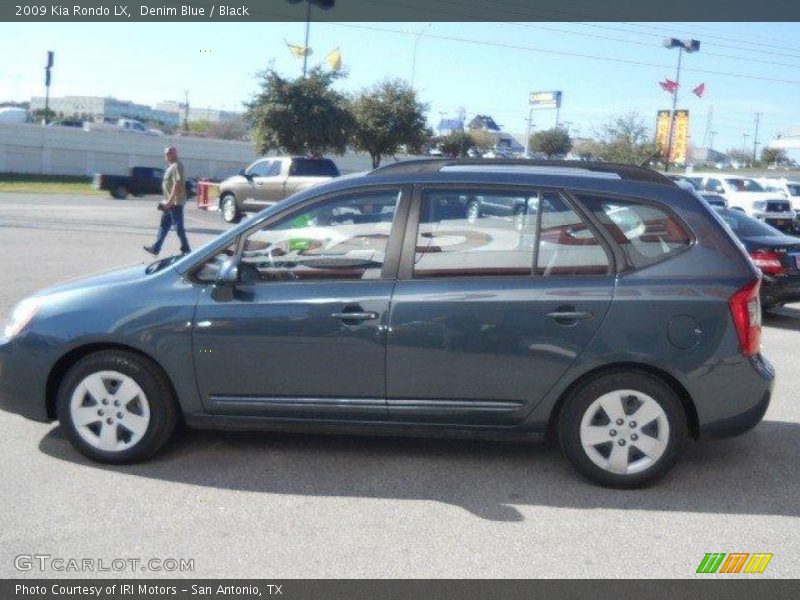 Denim Blue / Black 2009 Kia Rondo LX