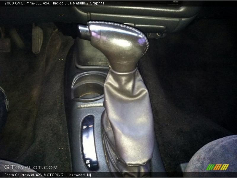 Indigo Blue Metallic / Graphite 2000 GMC Jimmy SLE 4x4