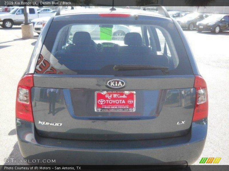 Denim Blue / Black 2009 Kia Rondo LX