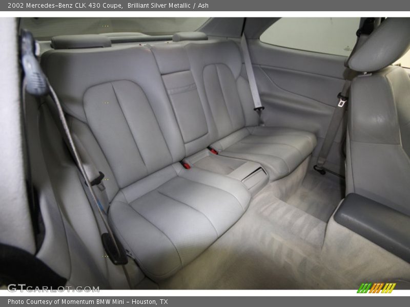 Rear Seat of 2002 CLK 430 Coupe