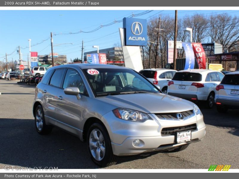 Palladium Metallic / Taupe 2009 Acura RDX SH-AWD