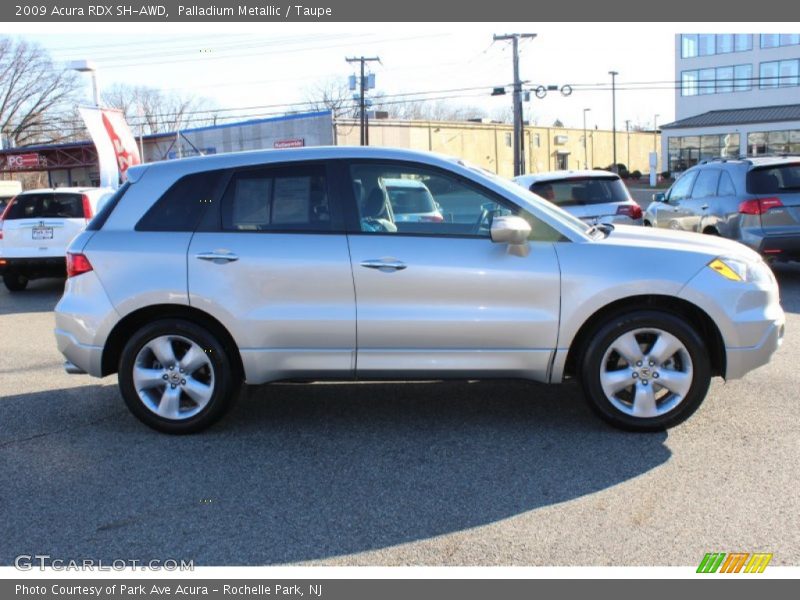 Palladium Metallic / Taupe 2009 Acura RDX SH-AWD