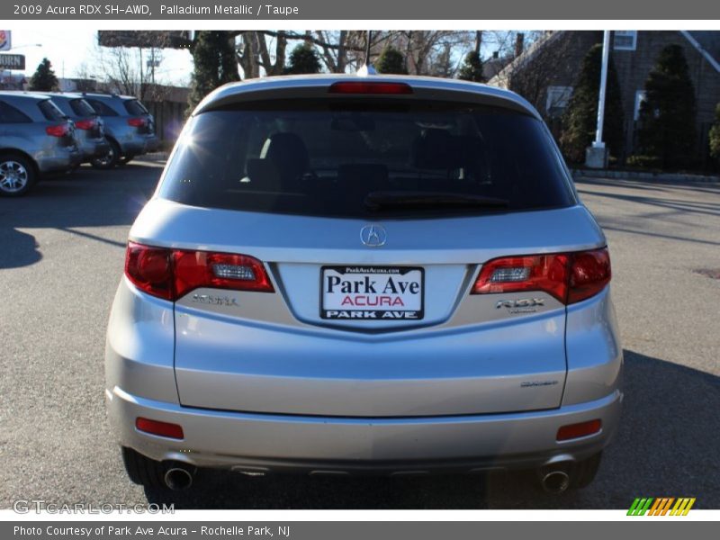 Palladium Metallic / Taupe 2009 Acura RDX SH-AWD