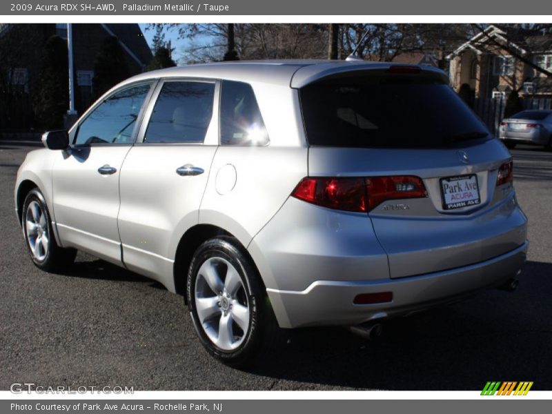 Palladium Metallic / Taupe 2009 Acura RDX SH-AWD