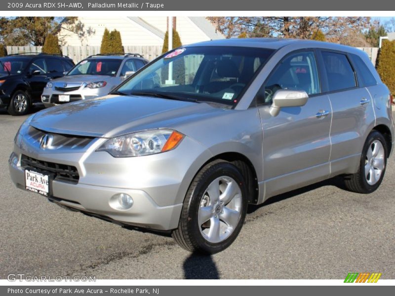 Palladium Metallic / Taupe 2009 Acura RDX SH-AWD