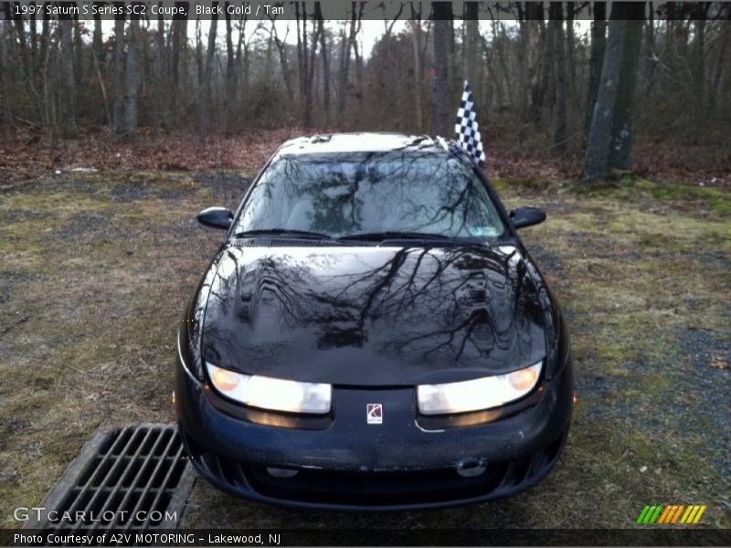 Black Gold / Tan 1997 Saturn S Series SC2 Coupe