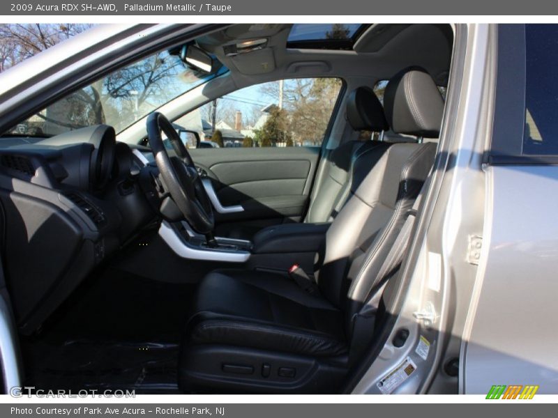 Palladium Metallic / Taupe 2009 Acura RDX SH-AWD