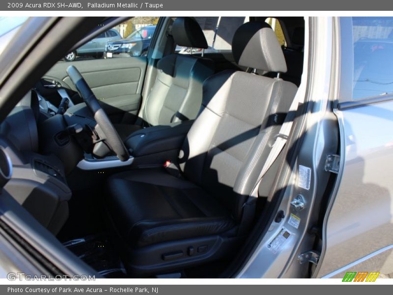 Palladium Metallic / Taupe 2009 Acura RDX SH-AWD